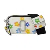 Marc Jacobs Snapshot Wild Daisy Crossbody Bag In Leather In Neutral