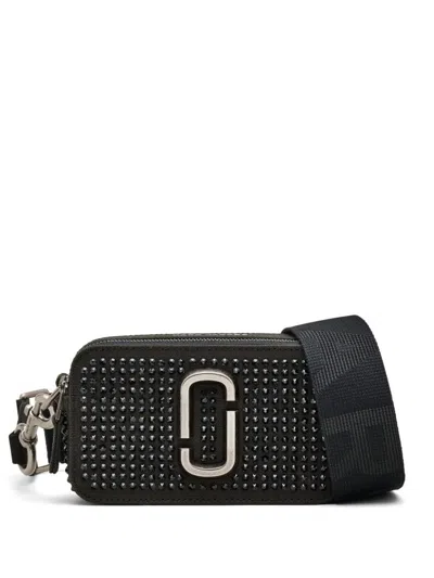 MARC JACOBS MARC JACOBS 'THE CRYSTAL CANVAS SNAPSHOT' CROSSBODY BAG