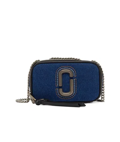 Marc Jacobs The Snapshot Denim Camera Bag In Blue