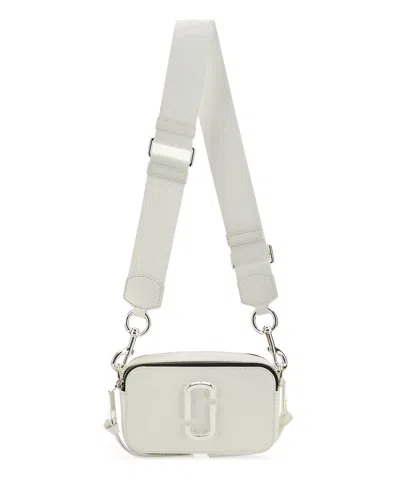 Marc Jacobs The Snapshot Dtm Crossbody Bag In White