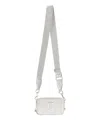 Marc Jacobs The Snapshot Dtm Crossbody Bag In Silver