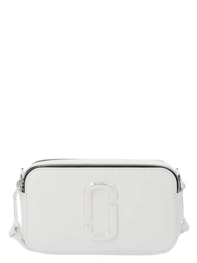 Marc Jacobs Bag In Synthetic Saffiano Leather In White