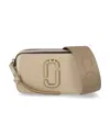 Marc Jacobs The Snapshot Dtm Crossbody Bag In Beige