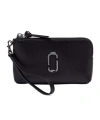 Marc Jacobs Snapshot Wristlet Clutch Bag And Strap In Black