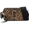 Marc Jacobs Black Multicolour Snapshot Crossbody Bag In Brown/black Multi