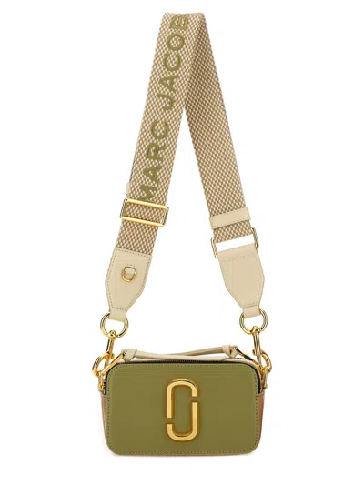 Marc Jacobs The Snapshot Green Shoulder Bag