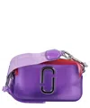 Marc Jacobs The Snapshot Jelly Crossbody Bag In Violet