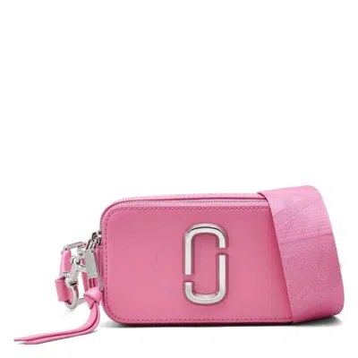 Marc Jacobs The Snapshot Leather Crossbody Bag - Petal Pink