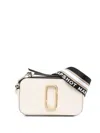 Marc Jacobs The Snapshot Shoulder Bag In Beige Leather In Neutral