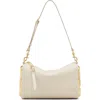 Marc Jacobs Leather Shoulder Bag Adjustable Detachable Strap In Neutral