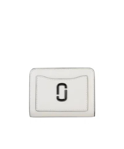 Marc Jacobs The Snapshot Leather Wallet In White