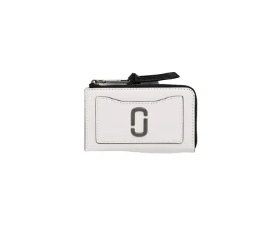 Marc Jacobs The Snapshot Leather Wallet In White