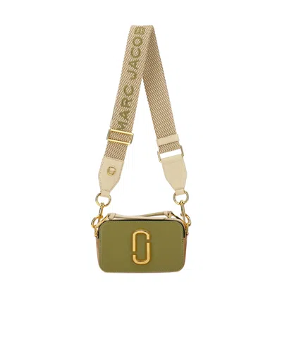 Marc Jacobs The Snapshot Logo Plaque Crossbody Bag