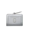 Marc Jacobs The Snapshot Mini Compact Wallet In Gray