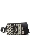 Marc Jacobs Black The Monogram Lenticular Snapshot Cross Body Bag In Black