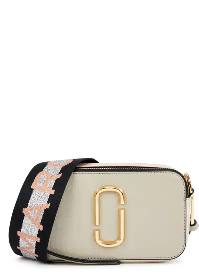 Marc Jacobs The Snapshot Panelled Leather Cross-body Bag In Brown