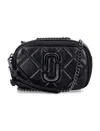Marc Jacobs The Snapshot Quilted Leather In Black