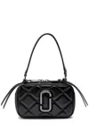 Marc Jacobs The Snapshot Quilted Leather Cross-body Bag In Black