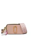 Marc Jacobs Pink 'the Snapshot' Shoulder Bag In 666 New Rose Multi