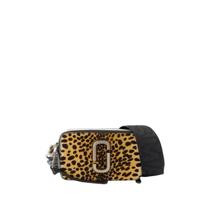 MARC JACOBS MARC JACOBS THE SNAPSHOT SHOULDER BAG - LEATHER - CHEETAH