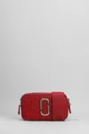 Marc Jacobs The Snapshot Shoulder Bag In Red Cotton