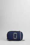 Marc Jacobs Denim Chain Snapshot Shoulder Bag In Blue