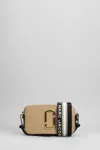 Shop Marc Jacobs The Snapshot Shoulder Bag In Beige