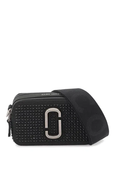 Marc Jacobs The Snapshot Shoulder Bag In Black Crystal (black)