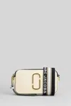 Marc Jacobs The Snapshot Shoulder Bag In Beige Leather In Neutral