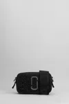 Marc Jacobs The Snapshot Crystal Embellished Camera Bag In Black
