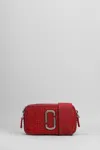 Marc Jacobs The Snapshot Shoulder Bag In Red Cotton