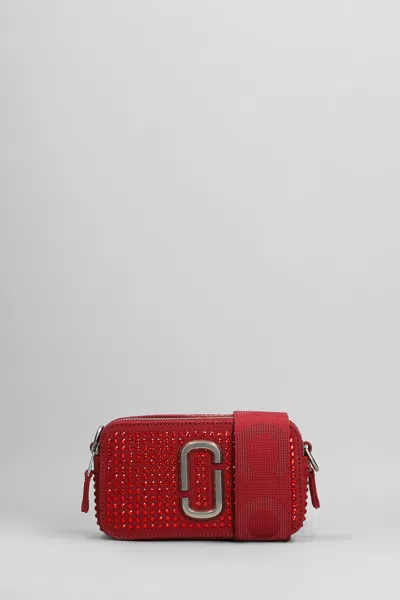 Marc Jacobs The Snapshot Shoulder Bag In Red Cotton