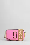Marc Jacobs The Snapshot Shoulder Bag In Rose-pink Leather In Pink