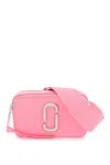 Marc Jacobs The Snapshot Shoulder Bag In Rose-pink Leather In Pink & Purple