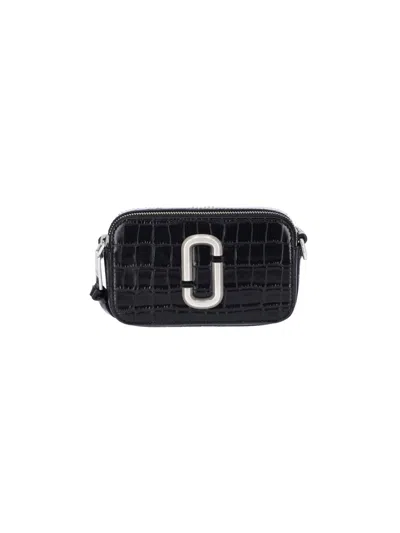 Marc Jacobs The Snapshot Shoulder Bag In Nero