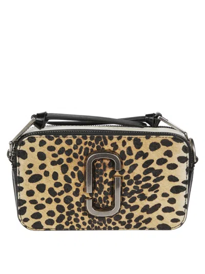 Marc Jacobs The Snapshot Shoulder Bag In Neutral