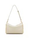 Marc Jacobs Leather Shoulder Bag Adjustable Detachable Strap In Neutral