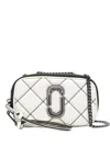 Marc Jacobs The Softshot Shoulder Bag In White Leather In White