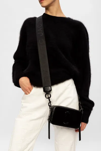 Marc Jacobs ‘the Snapshot Small' Shoulder Bag In Black
