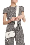 Marc Jacobs Snapshot Logo Shoulder Bag In White