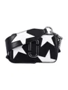 Marc Jacobs The Snapshot Star Crossbody Bag In Black Whhite