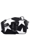 Marc Jacobs The Snapshot Star Crossbody Bag In Black