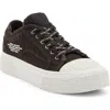 Marc Jacobs The Sneaker In Black/ White