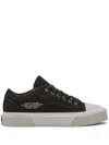 Marc Jacobs Canvas Sneakers Featuring Contrast Sole In 001 Black
