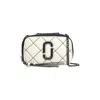 Marc Jacobs The Softshot Shoulder Bag In White Leather In White