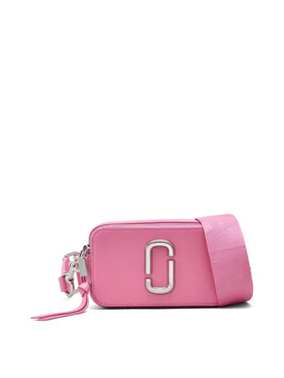 Marc Jacobs The Solid Snapshot Crossbody Bag In Petal Pink