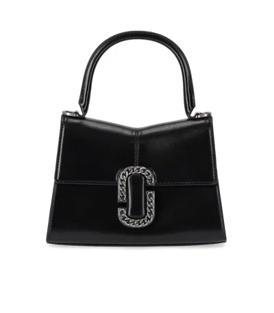 Marc Jacobs The St. Marc Black Handbag In Schwarz