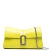 Marc Jacobs The St Marc Clutch Bag In Yellow
