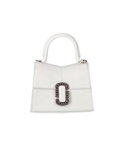 Marc Jacobs The St. Marc Mini Top Handle White Bag Tote