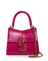 Marc Jacobs The St. Marc Mini Top Handle Bag In Lipstick Pink